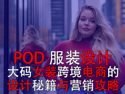 POD服裝設(shè)計：大碼女裝跨境電商的設(shè)計秘籍與營銷攻略