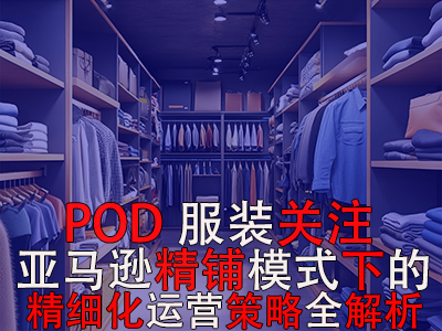 POD服裝關(guān)注：亞馬遜精鋪模式下的精細(xì)化運(yùn)營(yíng)策略全解析