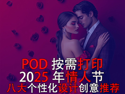 POD按需打印：2025年情人節(jié)八大個(gè)性化設(shè)計(jì)創(chuàng)意推薦