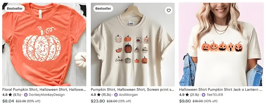 pod服裝定制的熱門主題之萬(wàn)圣節(jié)