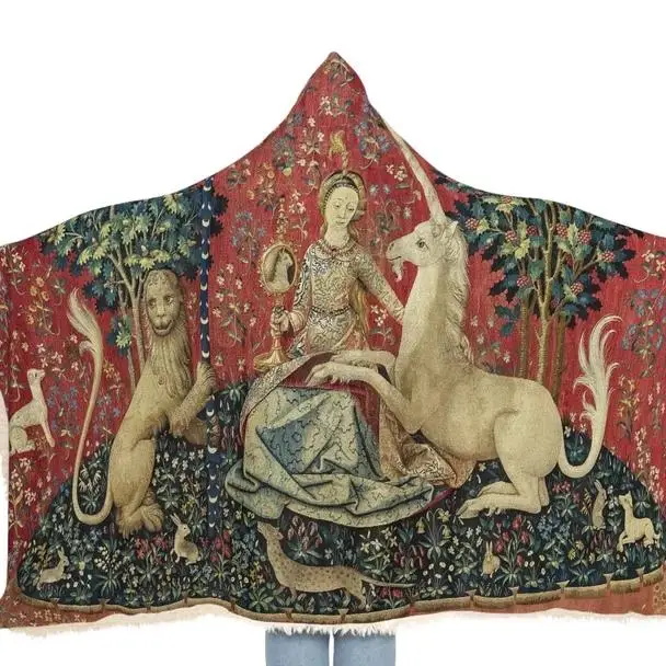 定制斗篷之油畫藝術設計