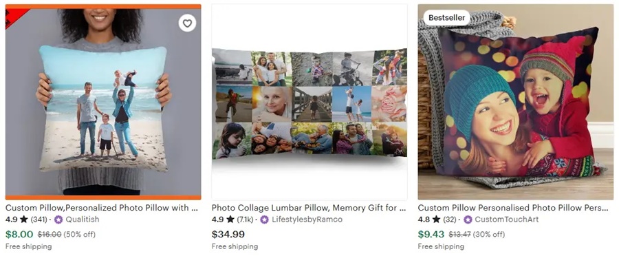 熱門定制抱枕的設(shè)計(jì)主題之家庭照片枕頭